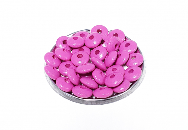 Linsen magenta 10mm (1x50 Stück)